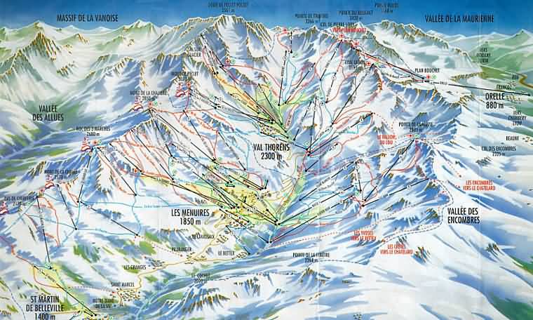 Estación de esquí Val Thorens, Alpes Franceses - Alpeski Especialistas de  esquí en los Alpes